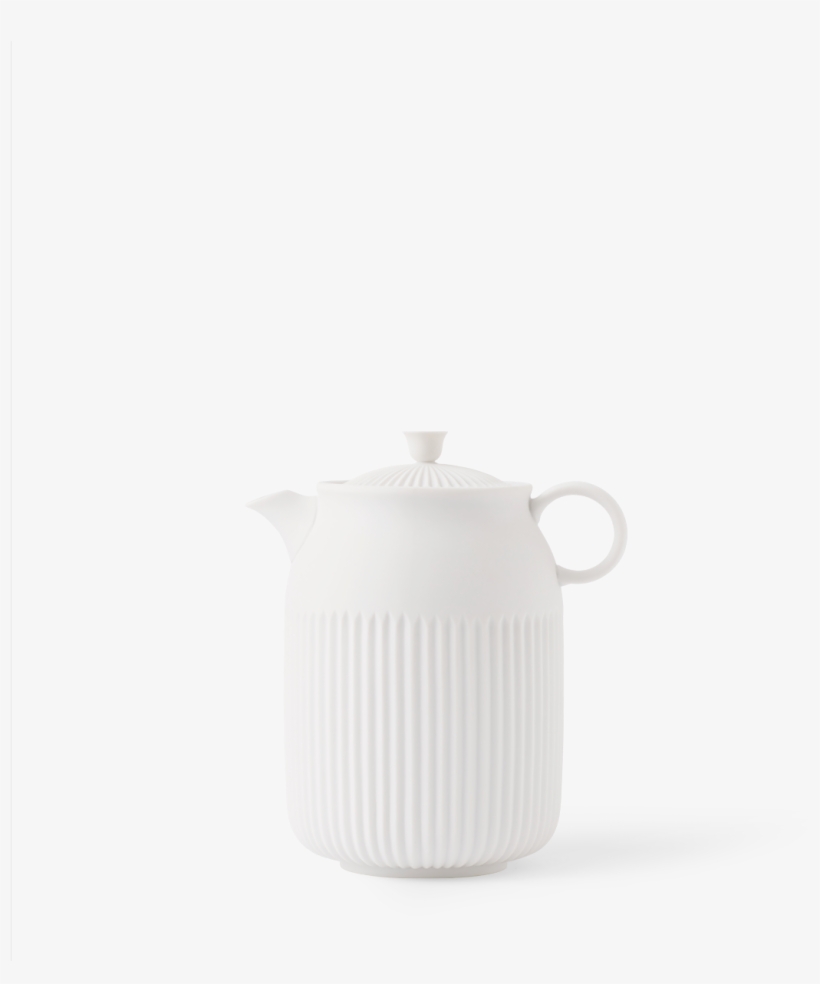 Ts Tea Pot Unglazed White - Lid, transparent png download