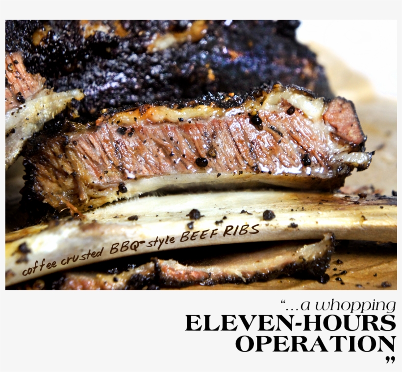 Coffee Crusted Beef Ribs Featured Header - Ribs, transparent png download