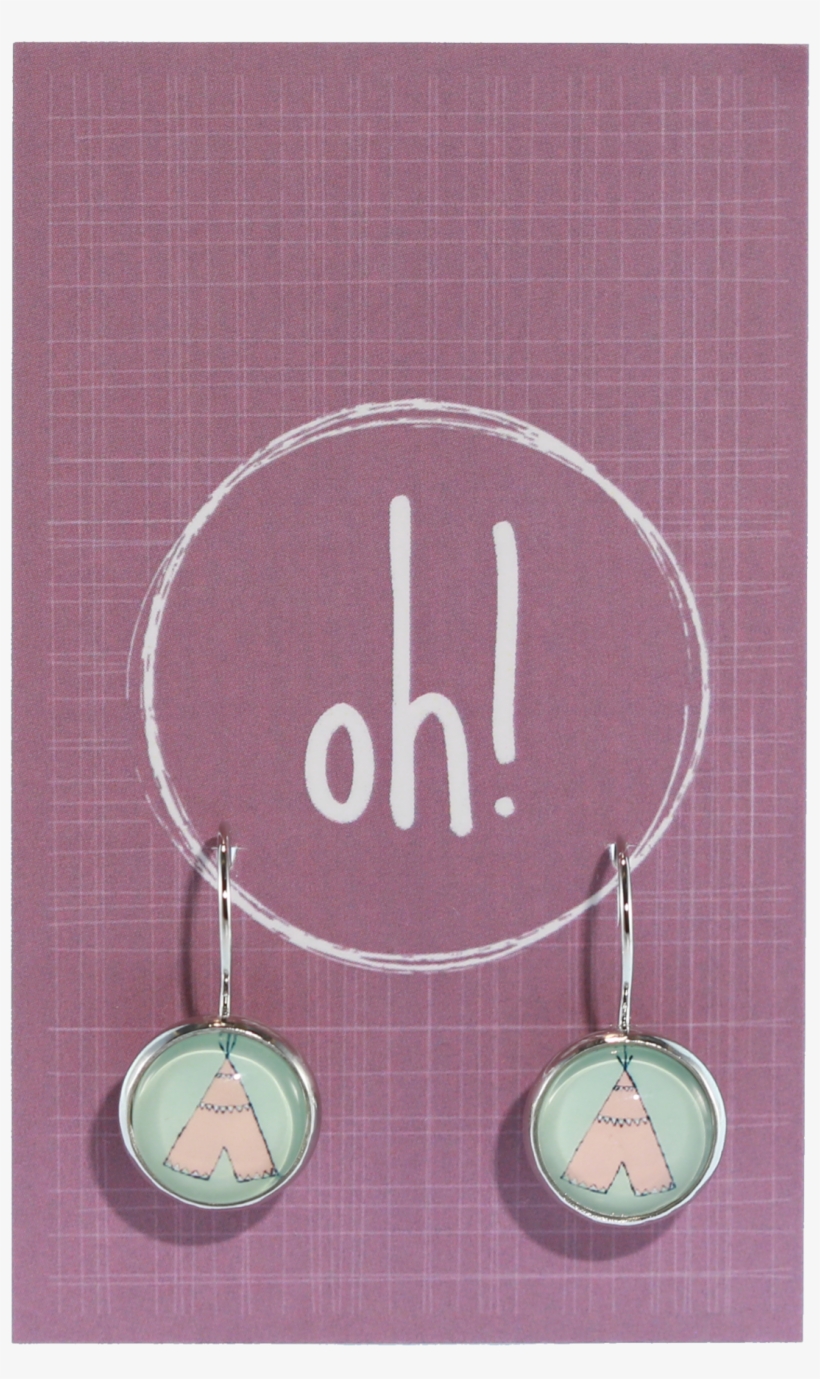 Oh, Buttons - Earring, transparent png download