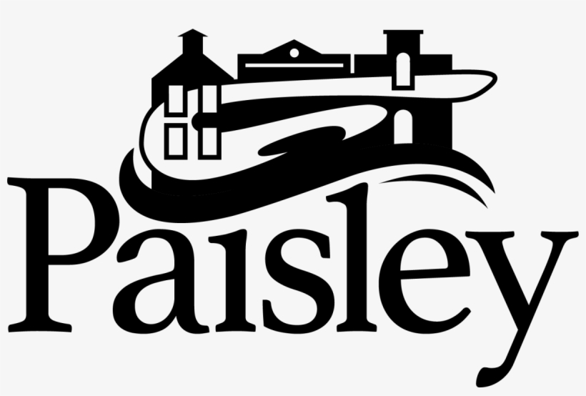 Paisley Black And White Logo - City Of Casey Png, transparent png download