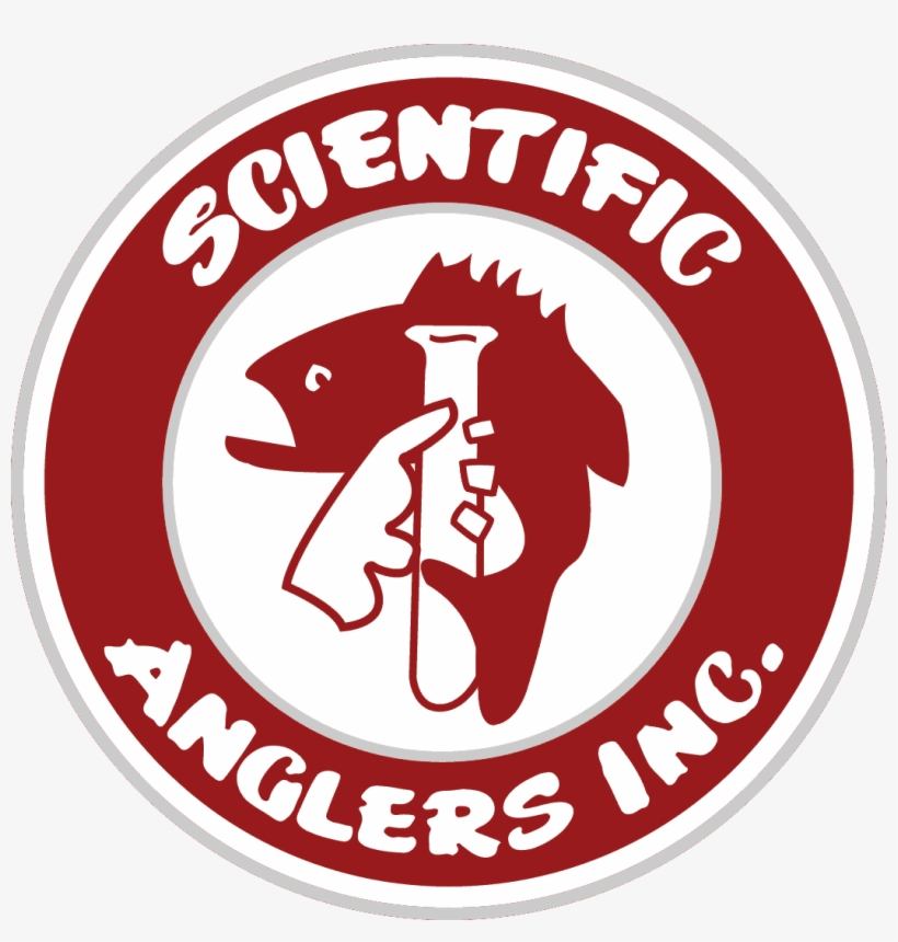 Scientific Anglers Bass And Test Tube Sticker - Emblem, transparent png download