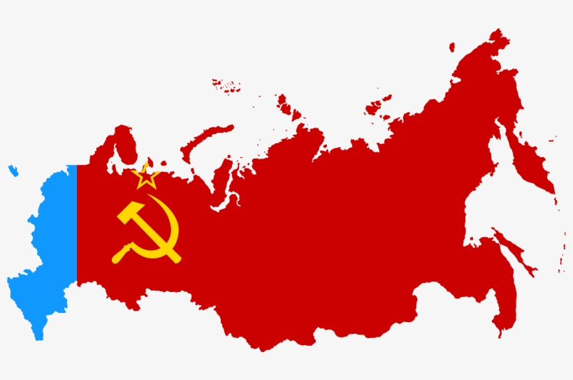 Russian Sfsr - Siberia Map In Russia, transparent png download