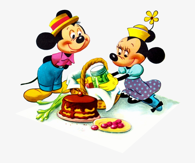 Picnic Clipart Mickey Mouse - Mickey Mouse's Picnic, transparent png download
