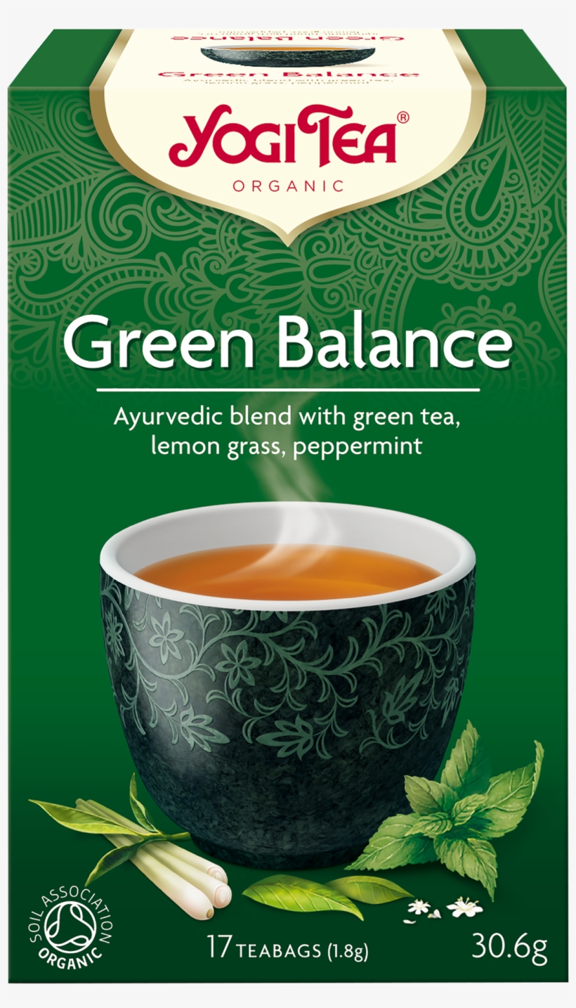 Green Tea Matcha Lemon Green Energy Yogi Tea PNG Image Transparent