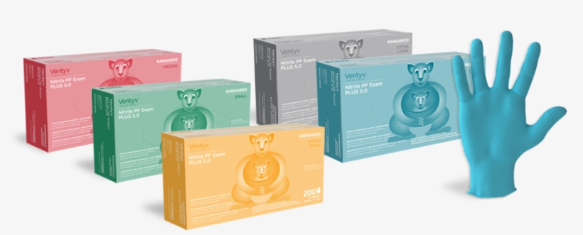 Ventyvtm Nitrile Powder-free Plus - Sri Trang Usa Nitrile Gloves, transparent png download