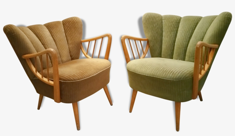 Beautiful Fauteuil Cocktail Annes Scandinave Danois - Furniture, transparent png download