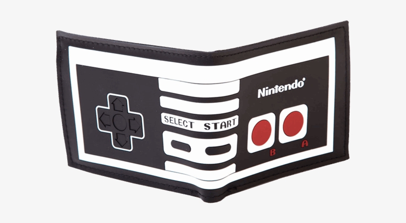 Nes Controller Bi-fold Wallet - Nintendo Controller Wallet, transparent png download