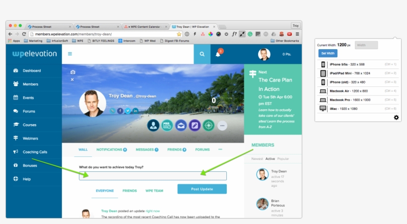 This Is Where To Post The Message In The Members Website - Beautiful Beach, transparent png download