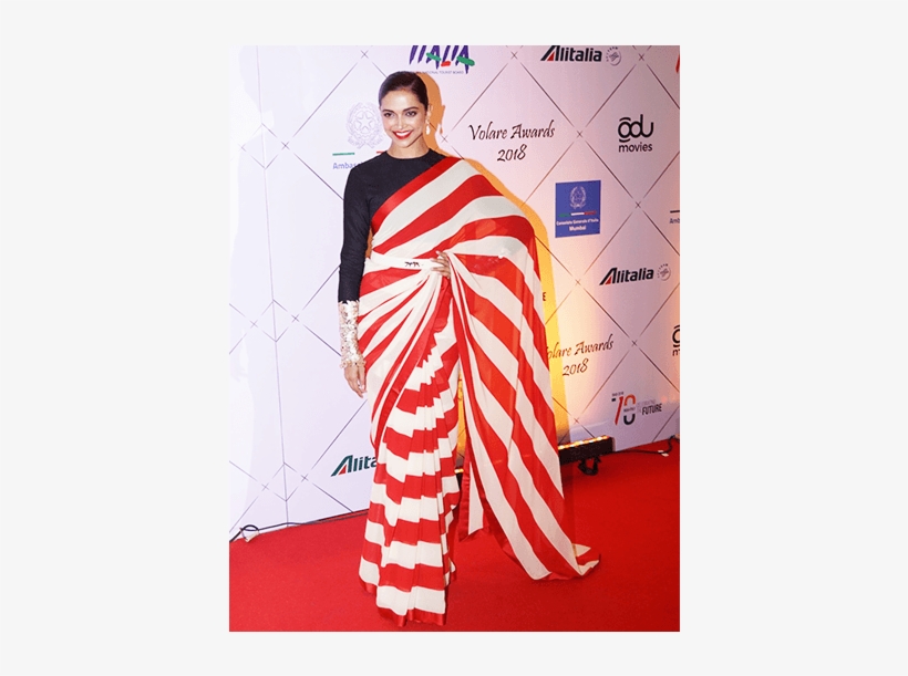 Deepika Padukone - Sari, transparent png download