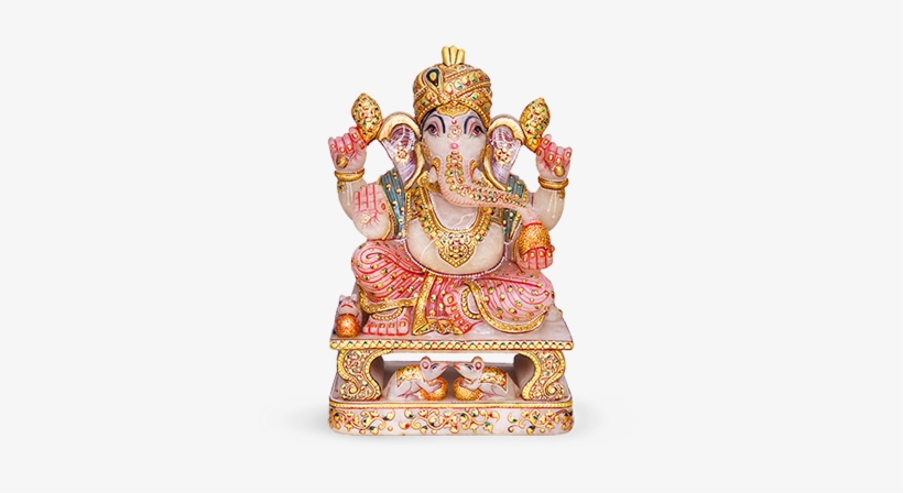 Om Ganesh, Idol, Carving, Sculptures, Cut Work - Coin Purse, transparent png download