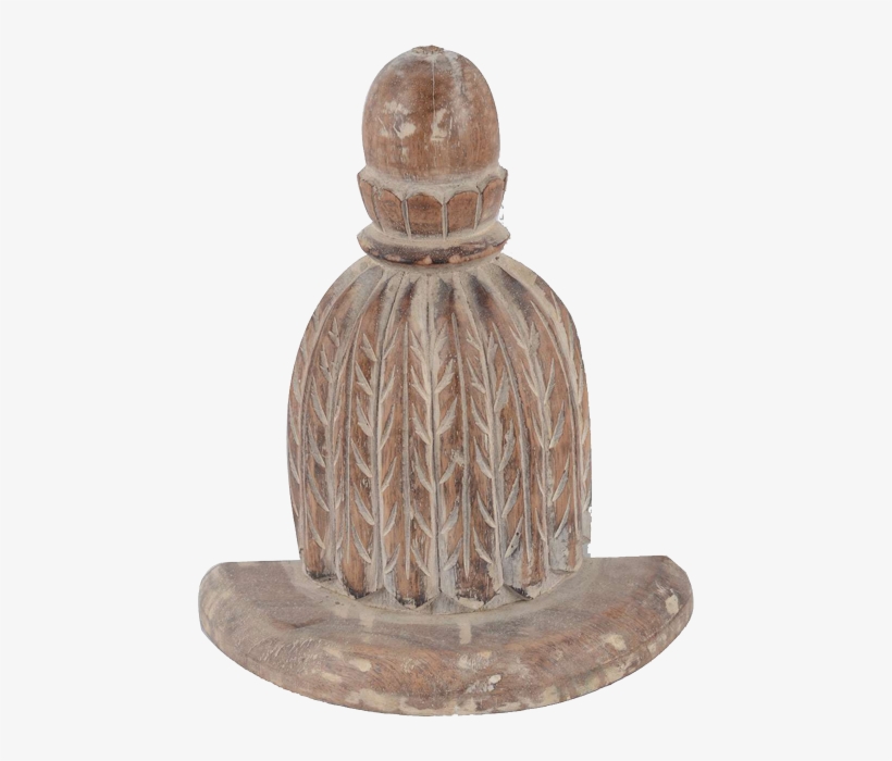 Wooden Antique Wall Bracket - Bronze Sculpture, transparent png download