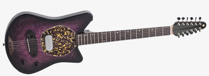 Caspian Electric Acoustic 12-string Sitar Guitar Thumbnail - Schecter Demon 6 Diamond, transparent png download