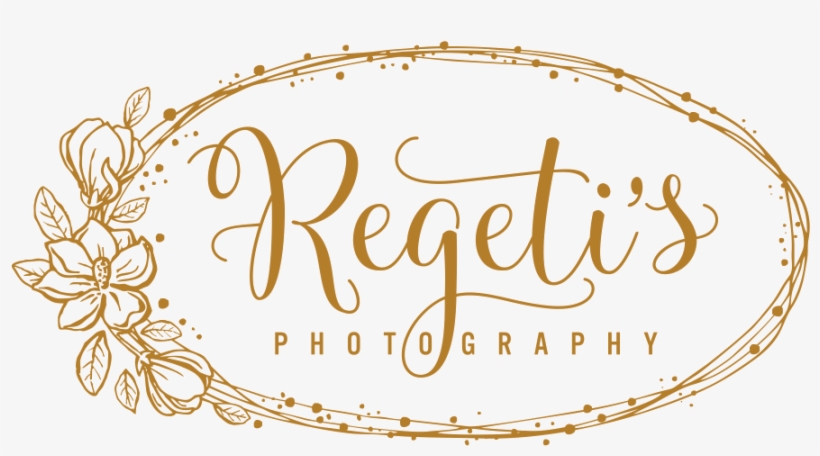 Regeti's South Asian Wedding Photography Logo - Calligraphy, transparent png download