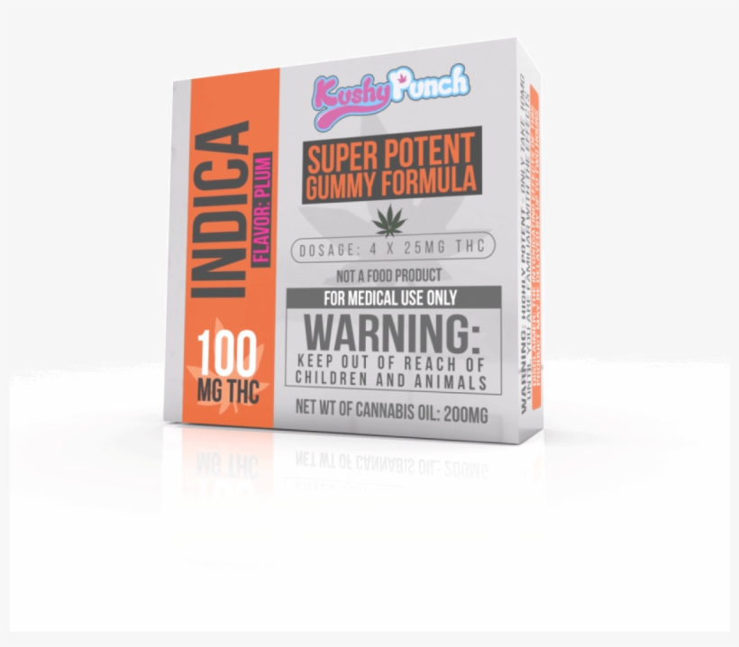 K U S H Y P U N C H Indica Edible - General Supply, transparent png download