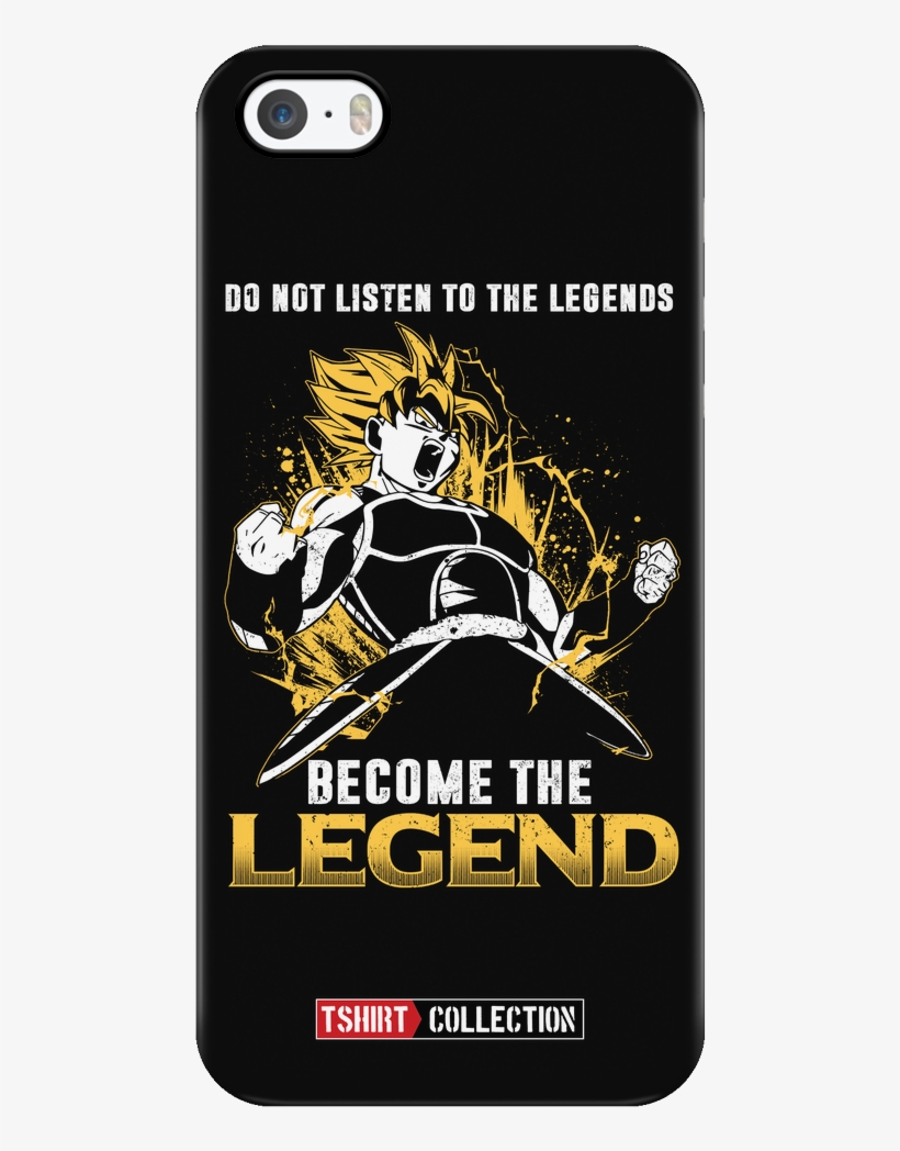 Super Saiyan Bardock Become The Legend Iphone Case - Bardock Phone Case, transparent png download