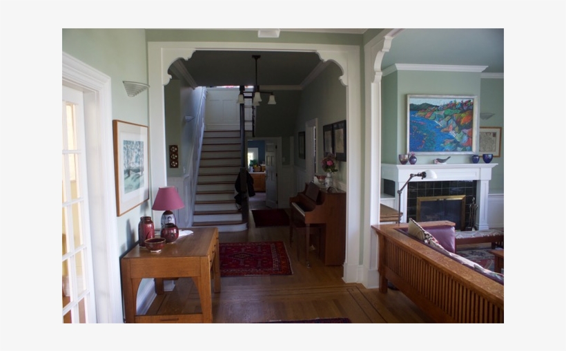 Family House In Victoria, Adjoins Park, Near Ocean - Interior Design, transparent png download