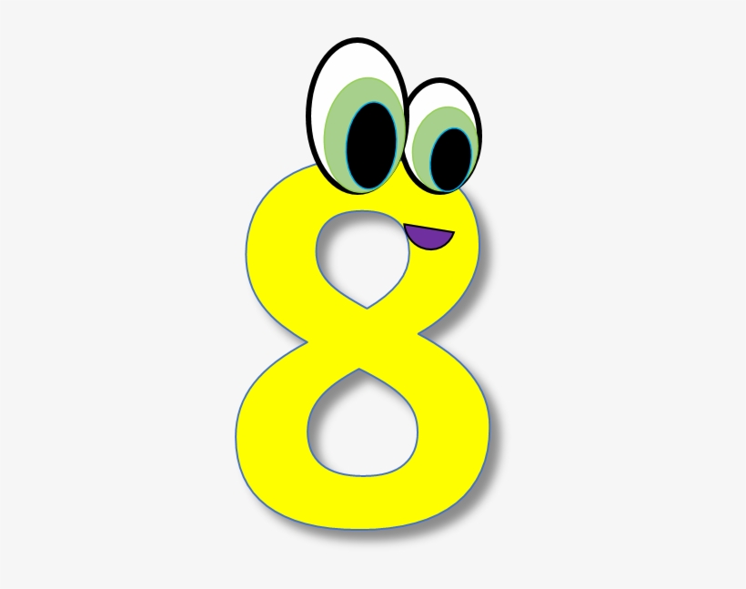 8 Number Png Picture - Number 8 Clipart, transparent png download