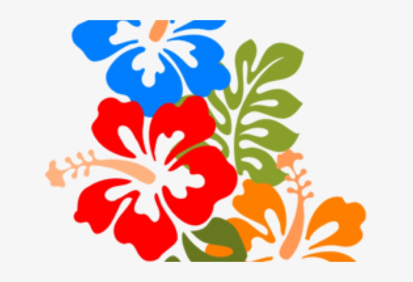 Hibiscus Clipart Red Hawaiian Flower - Hibiscus Clip Art, transparent png download