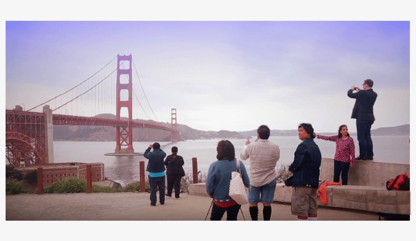 Over The Years, There Were At Least 2 Suicides Every - Golden Gate Bridge, transparent png download