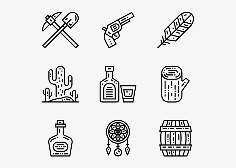 Wild West - Icon, transparent png download