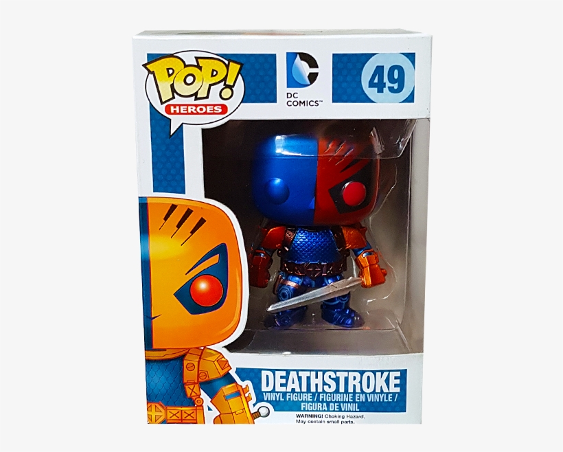 Deathstroke Us Exclusive Pop Vinyl Figure - Funko, transparent png download