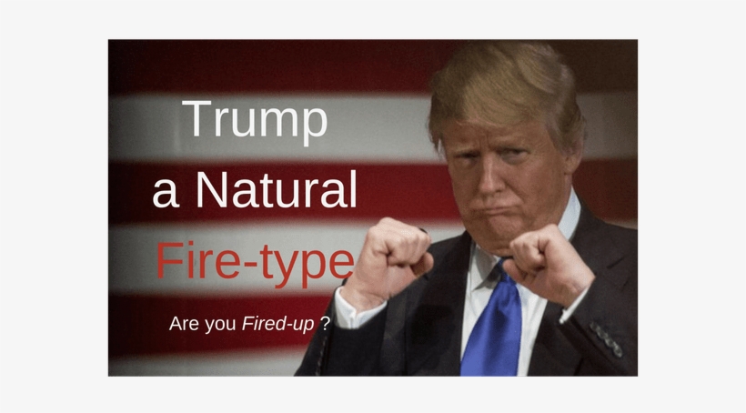 Trump A Natural Fire Type Body Type - News Articles Of Donald Trump, transparent png download