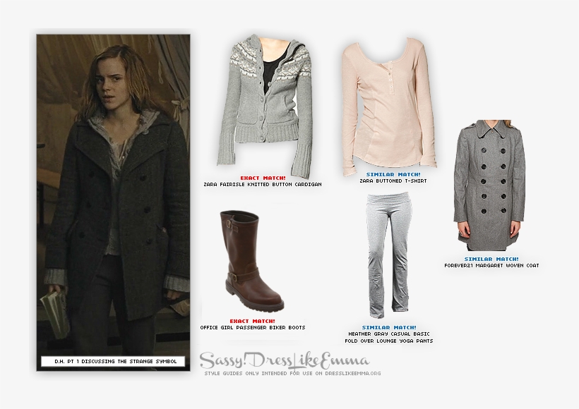 Harry Potter And The Deathly Hallows - Zara Fairisle Cardigan, transparent png download