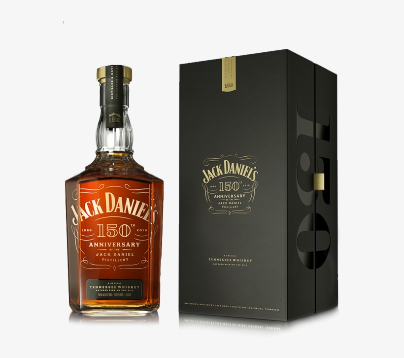 Ideas Jack Daniels Transparent 66831 - Jack Daniels 150 Anniversary Review, transparent png download