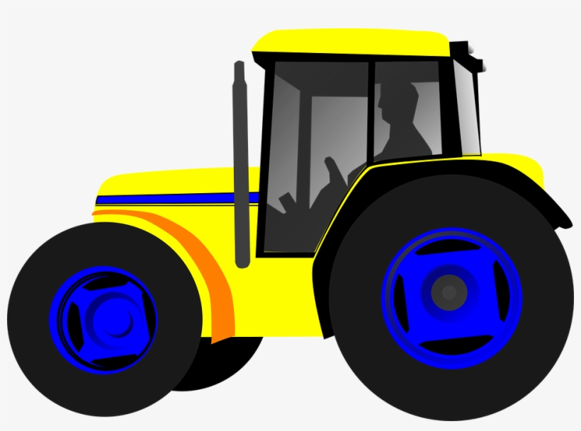 Tractor Clipart At Getdrawings - Tractor, transparent png download