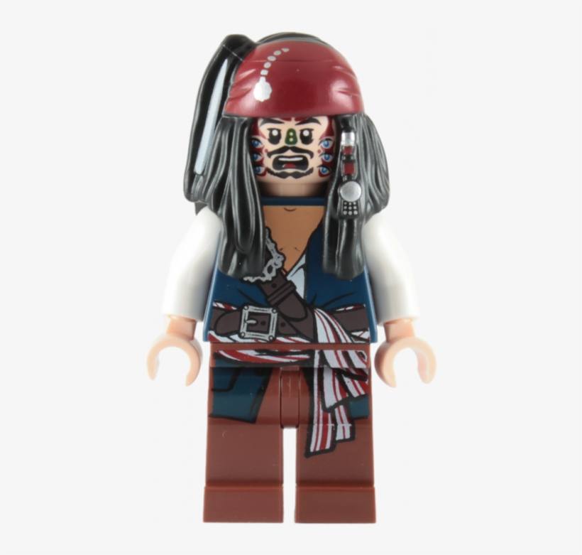 More Views - Lego Pirates Of The Caribbean Jack Sparrow, transparent png download