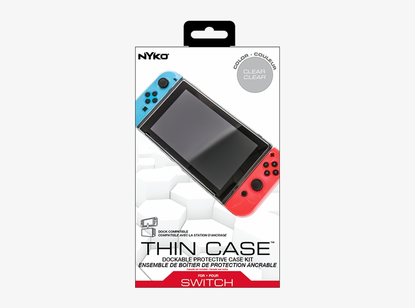 6890959 - Nyko Thin Case Clear, transparent png download