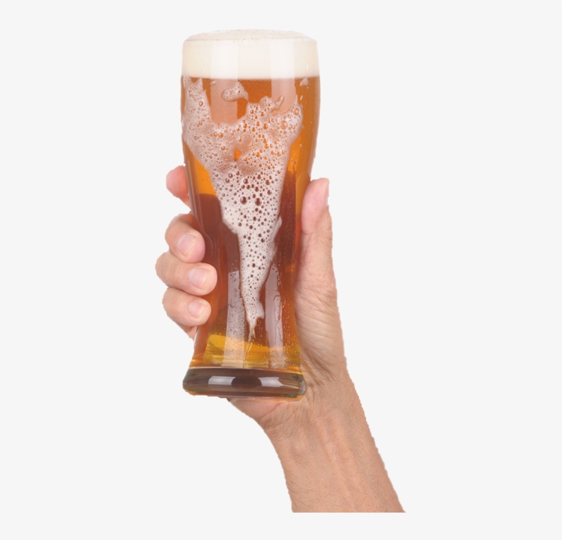 Moe's Crosstown Tavern Goes Above And Beyond To Offer - Hand Holding Beer, transparent png download