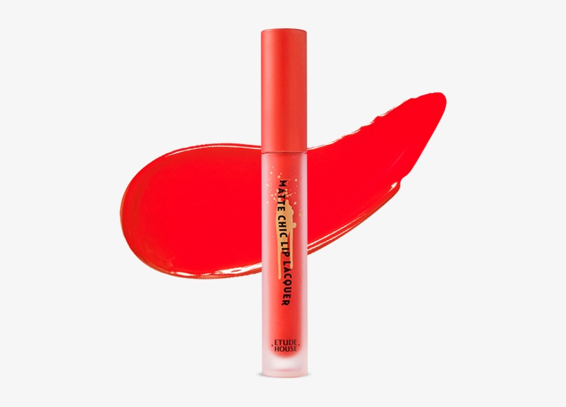 20180731174608086 - Etude House Matte Chic Lip Lacquer 4g Rd301, transparent png download