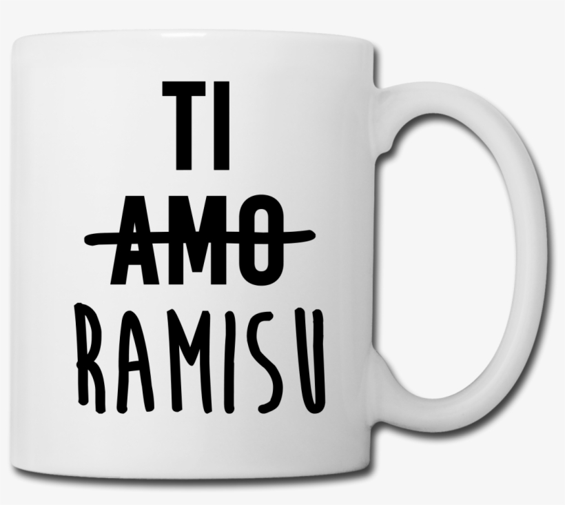 Mug "ti Amo Or Ti Ramisu" - Beer Stein, transparent png download