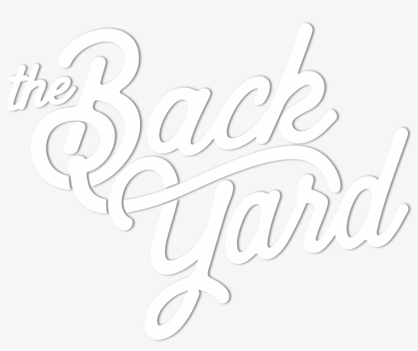 The Backyard - Silverlakestournaments - Com - Calligraphy, transparent png download