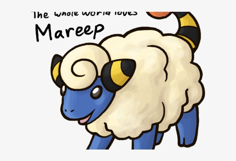 Tiptoe Clipart Egg - Pokemon Mareep, transparent png download
