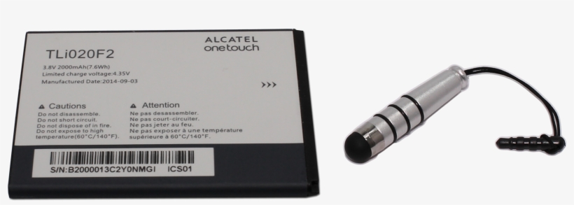 Brand New Original Alcatel Battery Tli020f2 For Alcatel - Monocular, transparent png download