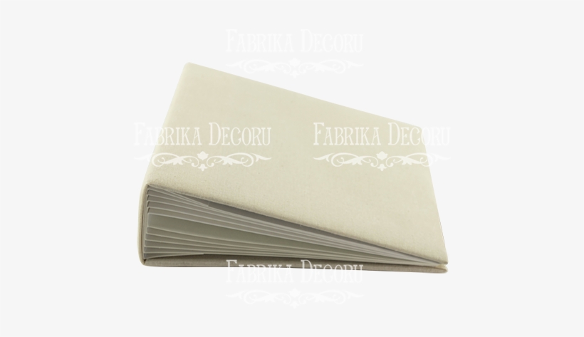 Blank Album With A Soft Fabric Cover "ivory" - Wallet, transparent png download