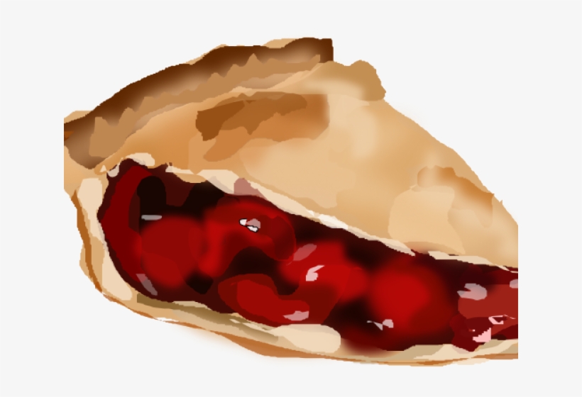 Pie Clipart Cherry Pie - Slice Of Pie Png, transparent png download