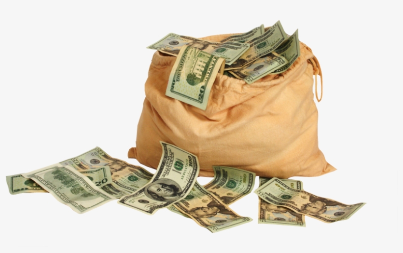 Luxury Items - Stack Money Falling - Free Transparent PNG Download