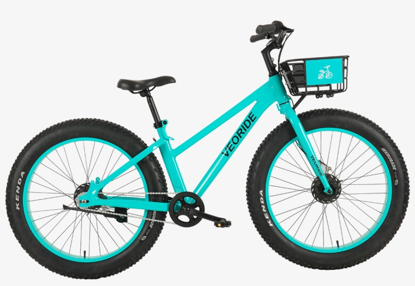 Fat Tire Bike - Bicycle, transparent png download