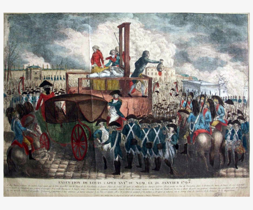 The Execution Of Louis Xvi, transparent png download