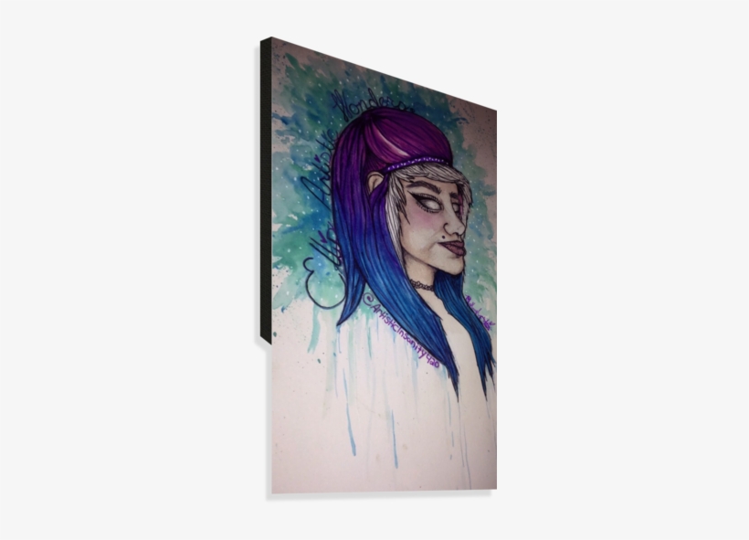 Fullsizerender Canvas Print - Girl, transparent png download