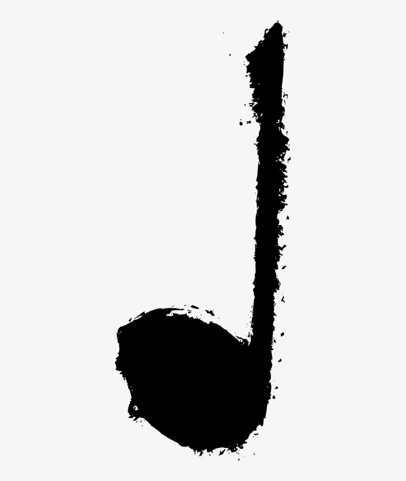 Free Download - 4 Grunge Music Symbol Png, transparent png download