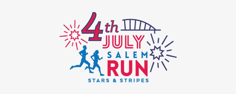 Salem Stars Stripes Horizontal Logo-02 - Salem, transparent png download