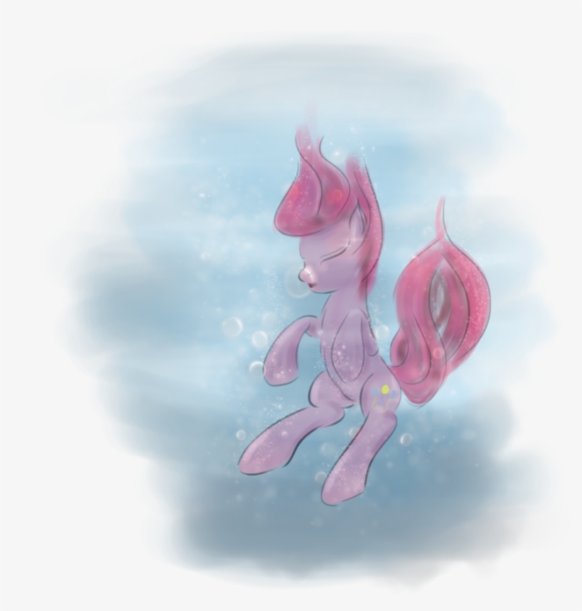 Kwendynew, Bubble, Pinkie Pie, Safe, Underwater - Cartoon, transparent png download