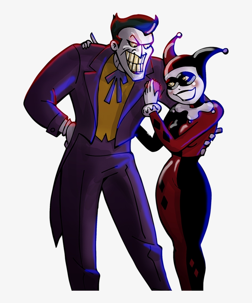 Joker And Harley Png, transparent png download