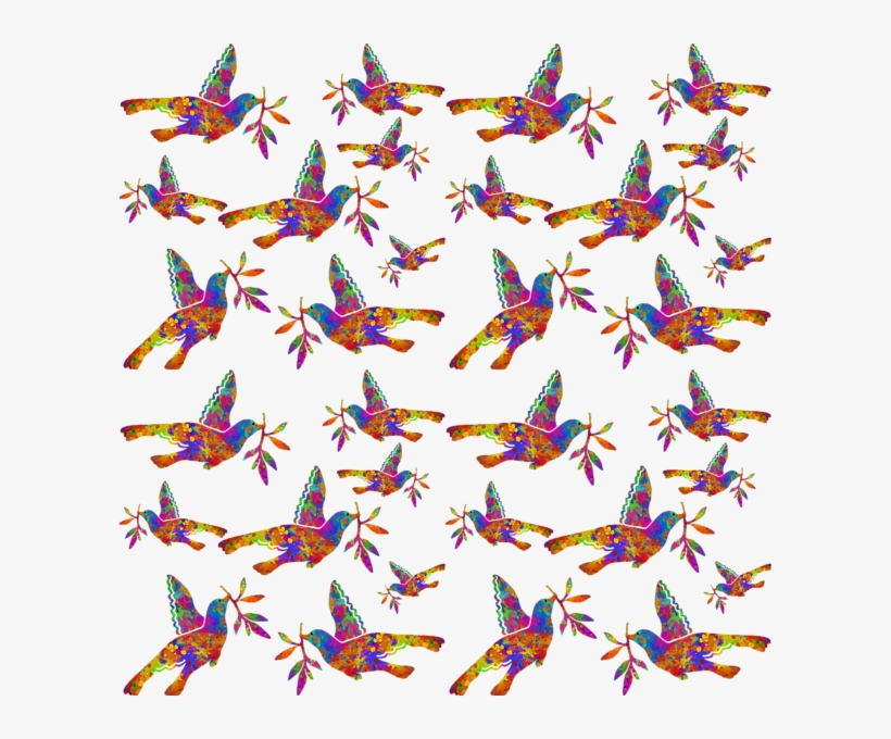 Bleed Area May Not Be Visible - Doves As Symbols, transparent png download