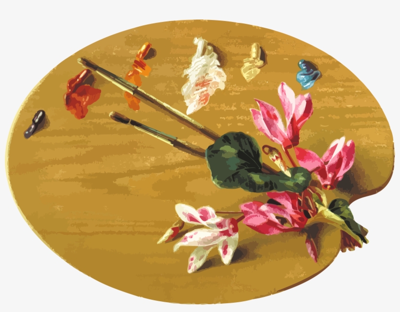 Palette Watercolor Painting Visual Arts - Artist's Palette, transparent png download