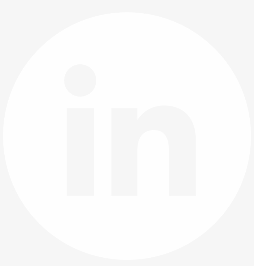 Linkedin Icon Logo Black And White - French Flag 1815, transparent png download